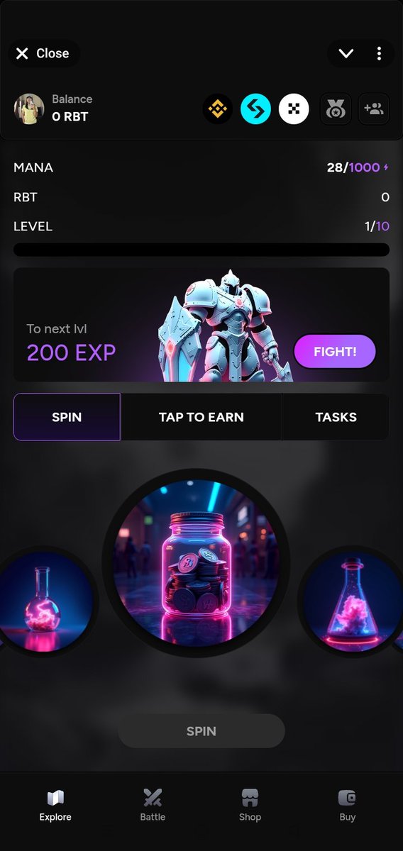 frestachio's tweet image. woah finally joined the @Roboton_Offcl universe after seeing the hype everywhere! Let’s explore the world of #ROBOTON together! #RBT