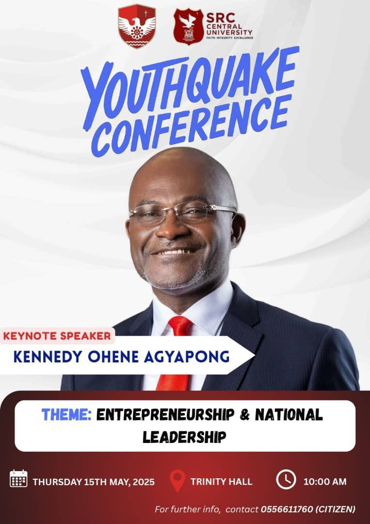Make a date with  @honkenagy at Central University tomorrow 🔥🔥🔥
#YouthQuake
#LetKenBeKen 
#YouthEffect 
#KenSpeaks