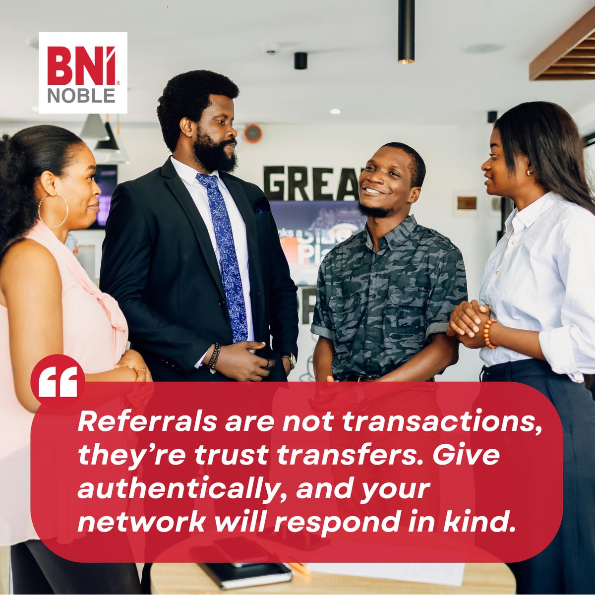 When you lead with generosity, whether that’s your knowledge, time, or referrals, you build trust, deepen relationships, and become top-of-mind when opportunities arise.

Today, ask yourself:
📌 Who can I help grow?
📌 How can I add value without expecting anything in return?