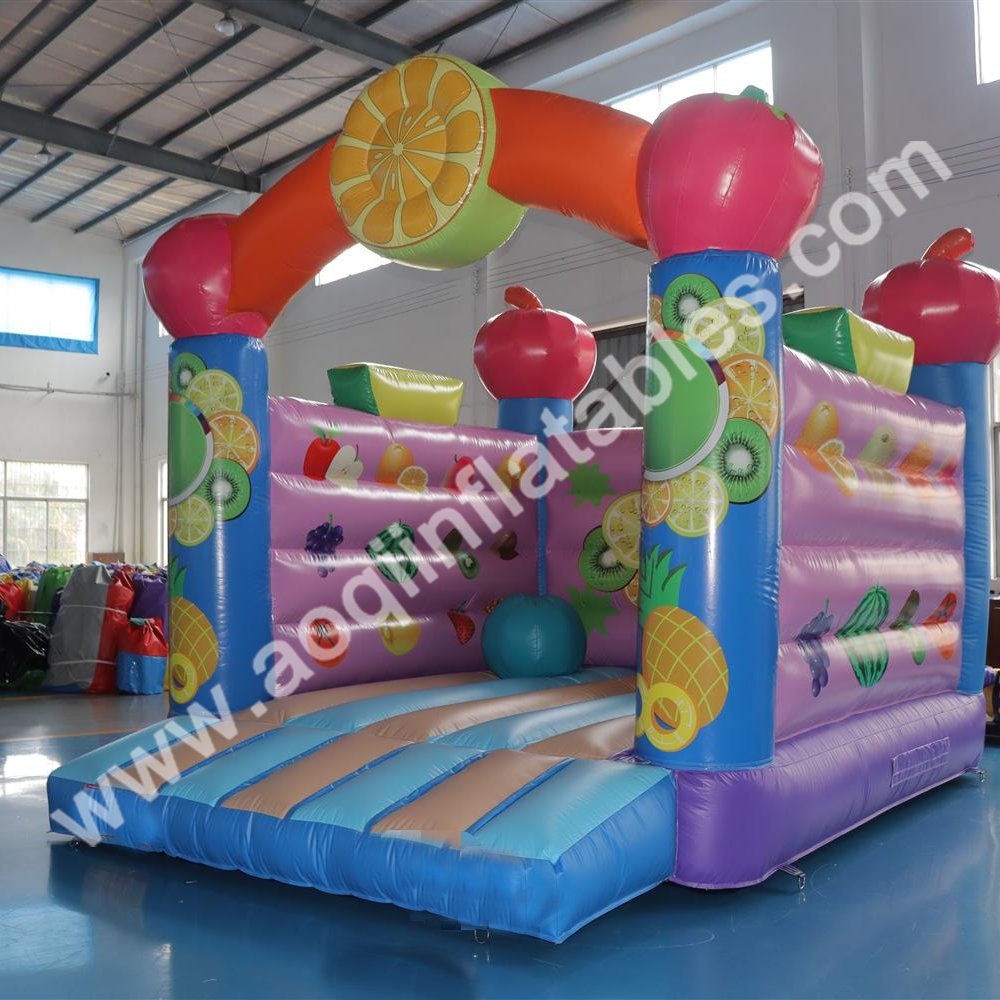 AOQIinflatables's tweet photo. Bring summer fruits and play trampoline together. You can put them in the backyard or advertise them, which will definitely impress people. https://t.co/n5x22wHLLx