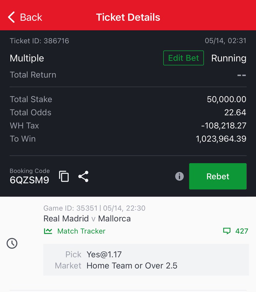 the_engineer777's tweet image. REPOST💥;

.....Tunaondokaaaah...!!!🔥🔥🔥💰💰💰

22 Odds on SPORTYBET💥

#CODE👉 : 6QZSM9

☎️0627461577-FREE WHATSAP GROUP