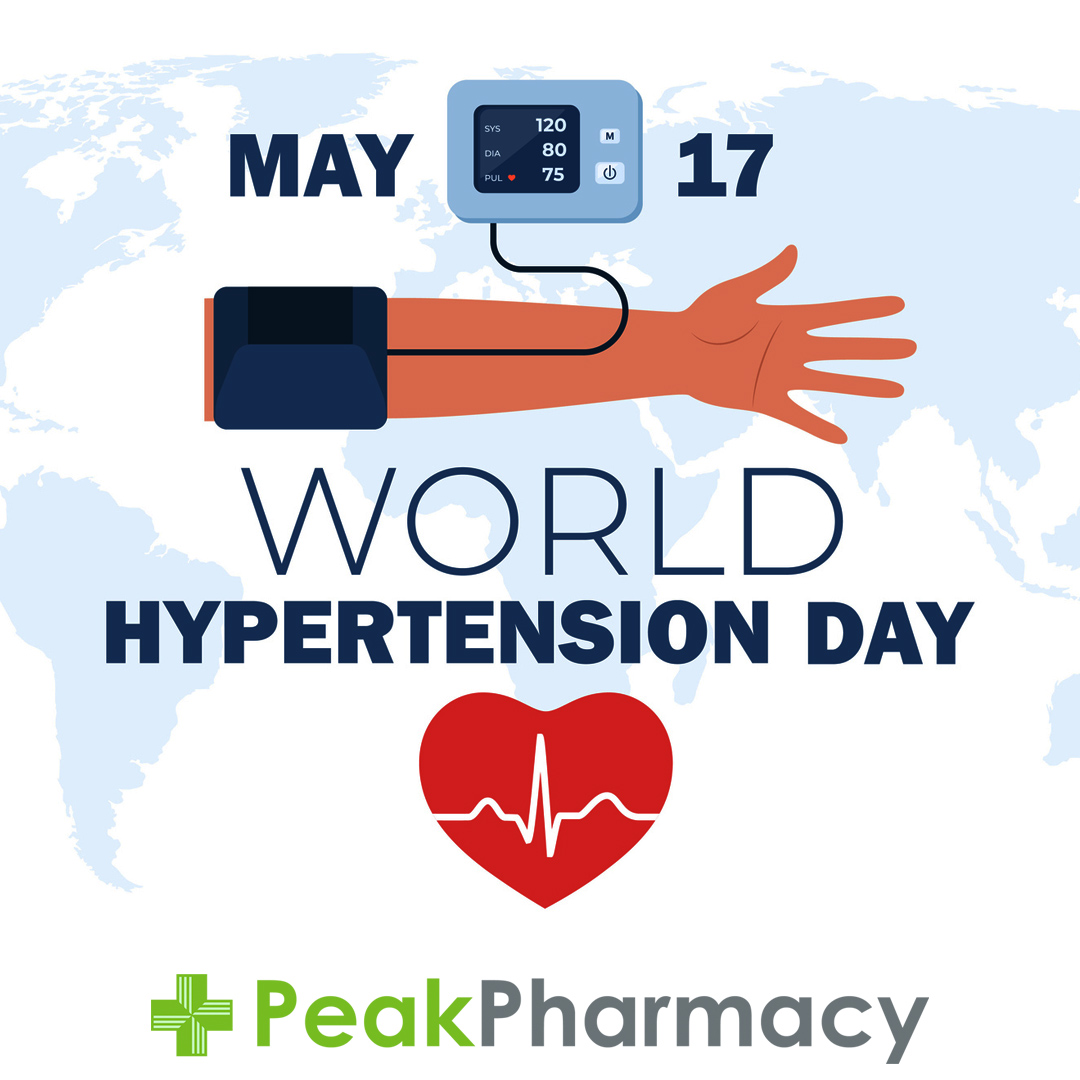 Today is #WorldHypertensionDay 2025 🩺

Did you know high blood pressure often has no symptoms — but can lead to serious health problems if left untreated?

At Peak Pharmacy, we offer free Blood Pressure Checks!

Learn More ➡ peakpharmacy.co.uk/your-pharmacy/…

#WHD25 #BloodPressure