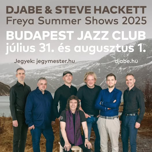 Note Progressive (@noteprogressive) on Twitter photo Steve Hackett will be joining #Djabe again this summer for two shows in #Budapest, #Hungary #stevehackett <a href="/HackettOfficial/">Steve Hackett</a> - CHECK OUT ALL TOUR DATES HERE: horizonsradio.it/2024/08/08/ste… Steve Hackett will be joining #Djabe again this summer for two shows in #Budapest, #Hungary #stevehackett <a href="/HackettOfficial/">Steve Hackett</a> - CHECK OUT ALL TOUR DATES HERE: horizonsradio.it/2024/08/08/ste…