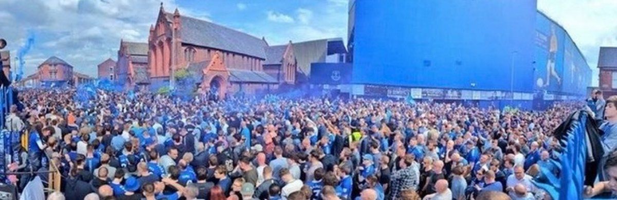 4 days to go 🥹

On Sunday 18th May 2025, let’s have one last dance outside of Goodison 💙

The coach will arrive anytime from 10AM. 

Let’s fill Walton Lane right down to Goodison Road 😮‍💨

Together, let’s make this the best one it’s ever seen 🟦🎉