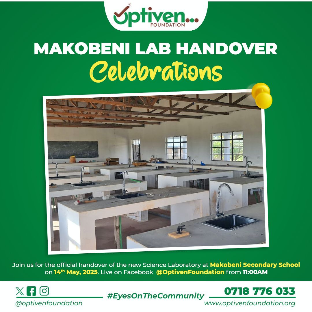 smileycherry2's tweet photo. @OptivenFoundatn Take a look at the new modern laboratory at Makobeni Secondary School! The students are truly fortunate to have access to such a transformative learning space.
#MakobeniLabHandOver #EyesOnTheCommunity https://t.co/4OoBihHqwS