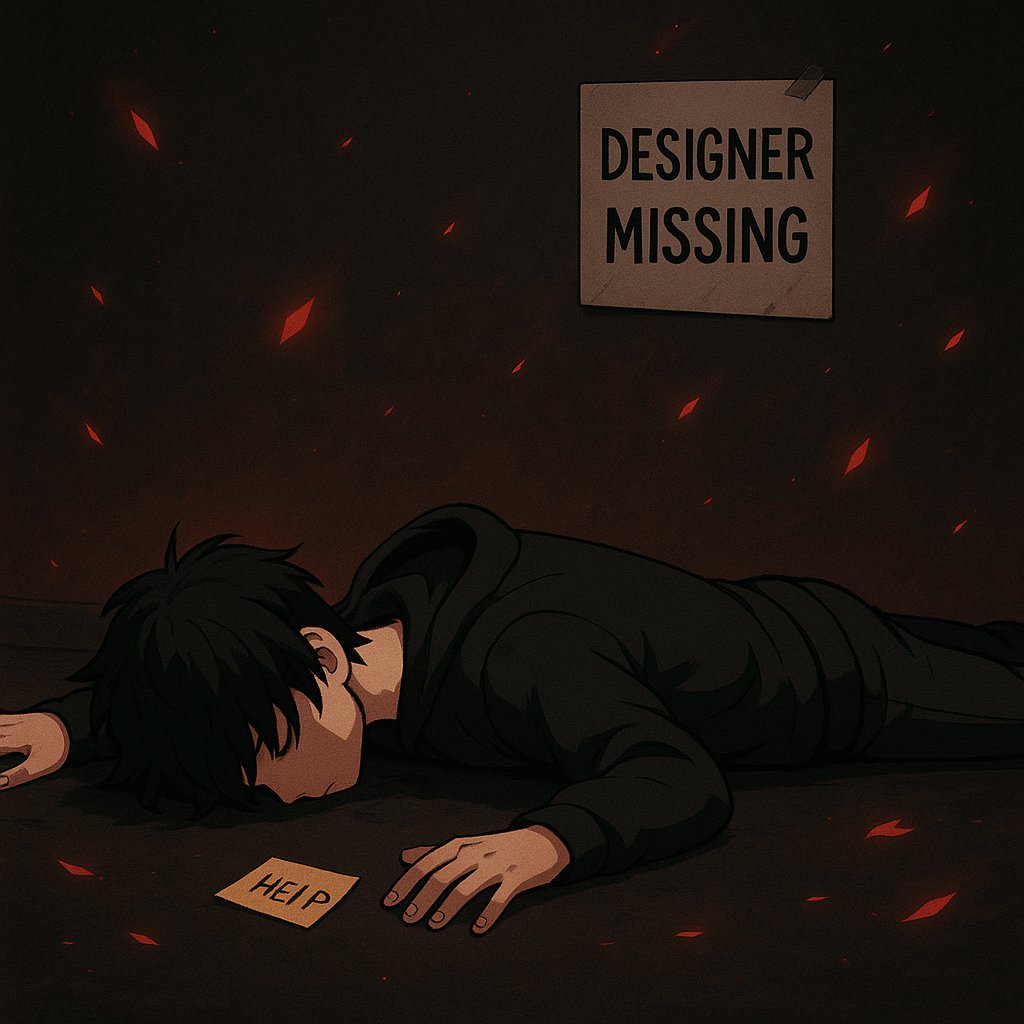 Ever since my designer started his exams, posting hasn’t felt the same.

His designs didn’t just complement my content they completed it.

Now I’ve got drafts piling up, but I keep asking myself…

Should I even post them without that touch of magic?

It’s a weird feeling. Like