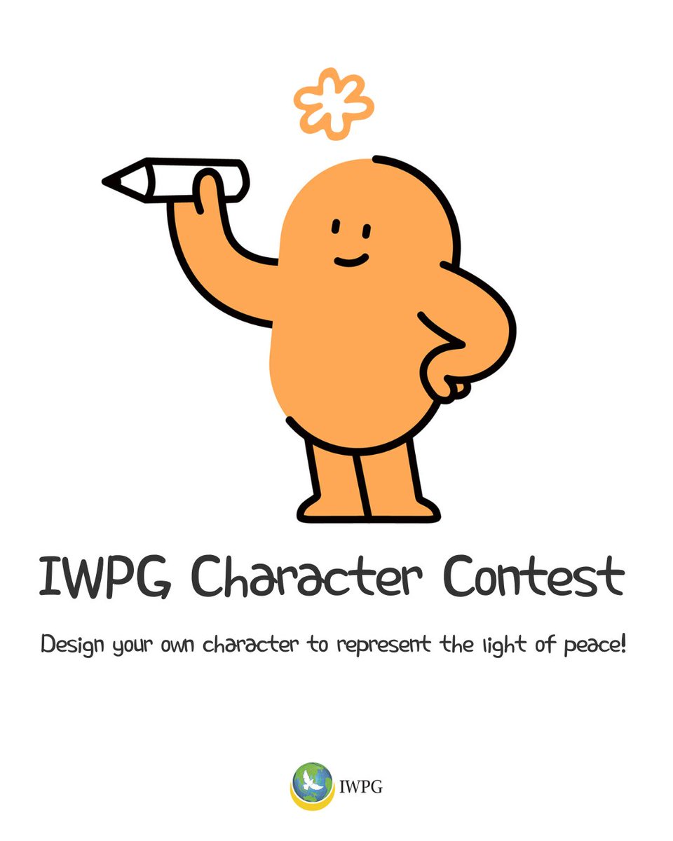 IWPG11's tweet image. 💡IWPG Character Contest
Design your own character to represent the light of peace!

✔️Online Submission via Website iwpg.org/en/eevent1/

#DesignChallenge #CreateYourCharacter #CharacterContest #PeaceThroughArt #PeaceCharacter #PeaceCampaign #ArtContest #IWPG #Lumi