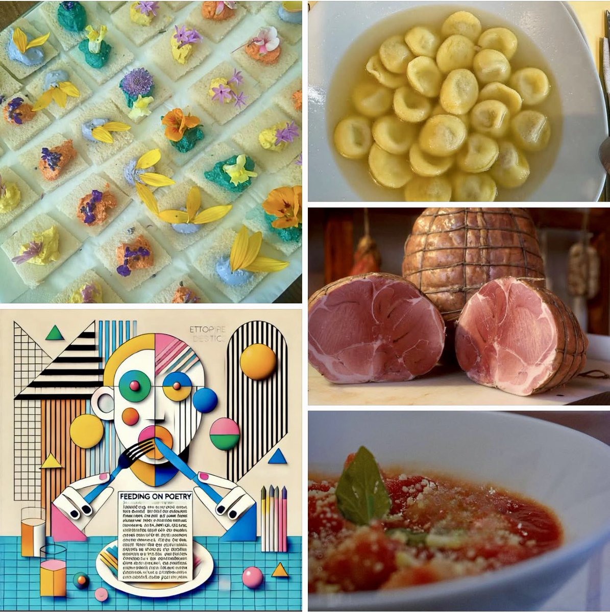 UfficioStampaMaffini (@fmfeye) on Twitter photo 🌷 C’è chi cucina fiori. 📗 C’è chi si alimenta di poesia e libri.🥄 C’è chi vuole gli anolini. 🥫 C’è chi va di gnocchi al sugo. 🥓 C’è chi sì Spalla di San Secondo. 🥂 C’è chi degusta Malvasia. 🍷 C’è chi Rosso di sera…bel tempo si spera!🗓️Accade 17 - 18 maggio <a href="/CastelliDucato/">Castelli del Ducato</a> 🌷 C’è chi cucina fiori. 📗 C’è chi si alimenta di poesia e libri.🥄 C’è chi vuole gli anolini. 🥫 C’è chi va di gnocchi al sugo. 🥓 C’è chi sì Spalla di San Secondo. 🥂 C’è chi degusta Malvasia. 🍷 C’è chi Rosso di sera…bel tempo si spera!🗓️Accade 17 - 18 maggio <a href="/CastelliDucato/">Castelli del Ducato</a>