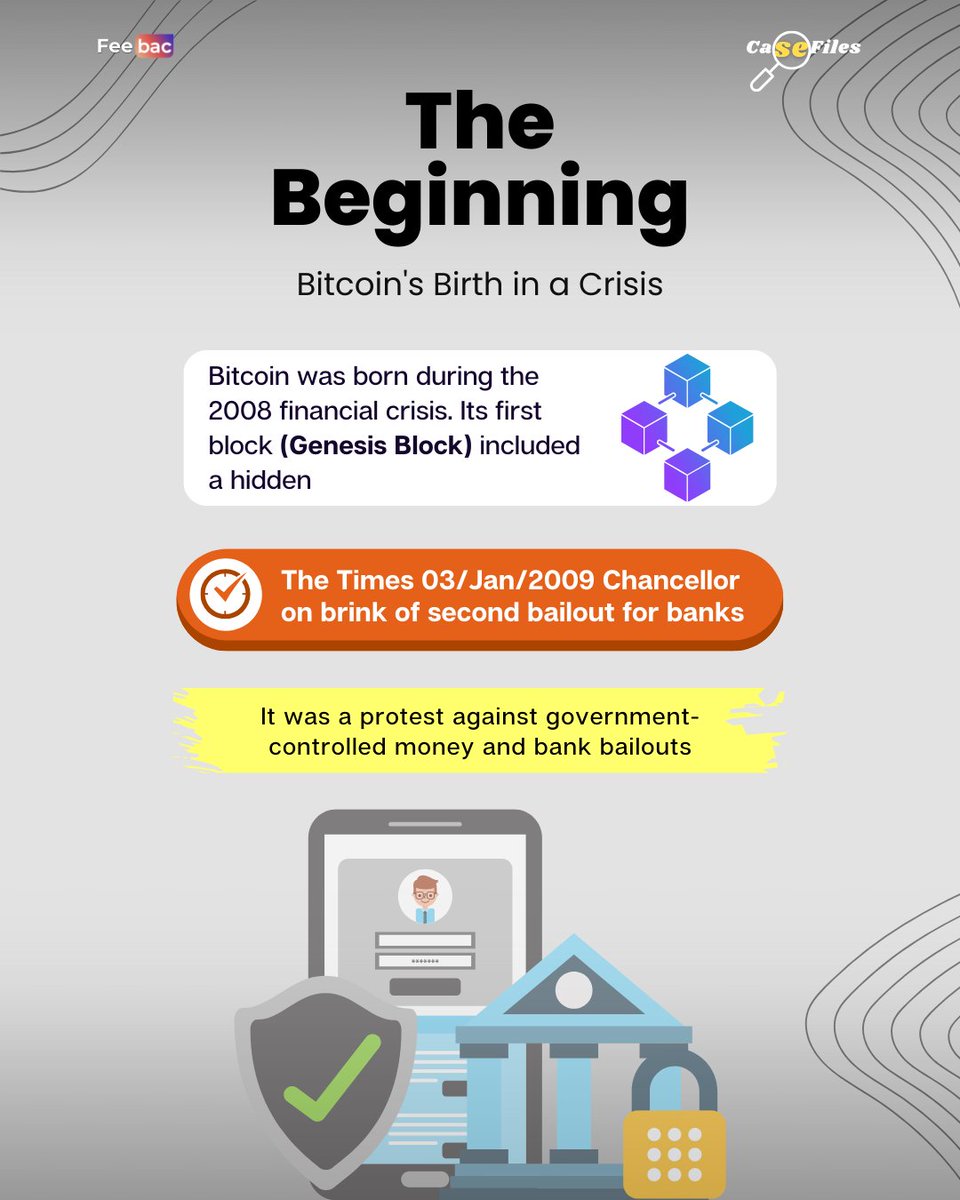 feebac_media's tweet image. 💰💻 CaseFile Drop | The Rise of Cryptocurrencies (2009–Present) 🚀📈
#FeebacCaseFile #Cryptocurrency #Bitcoin #BlockchainRevolution #CryptoRise #DeFi #DigitalCurrency #FutureOfFinance #Altcoins #CryptoInvestment #NFTs #FinancialRevolution #SmartTech #TechTrend