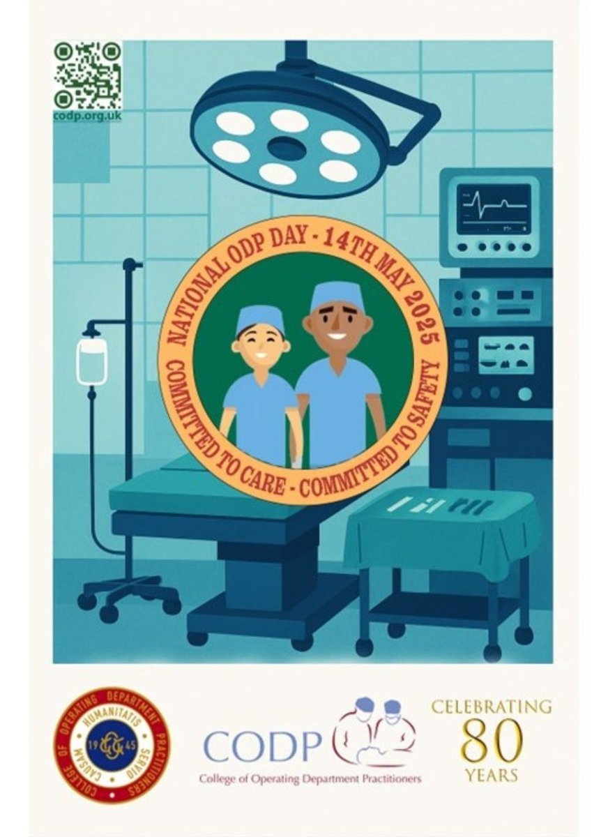 Today, we celebrate  Operating Department Practitioners (ODP) Day
#ODPday with our staff, students, and partners.
Their role is vital in the care of patients undergoing surgical procedures, from pre-operative preparation to post-operative recovery.
canterbury.ac.uk/study-here/cou…