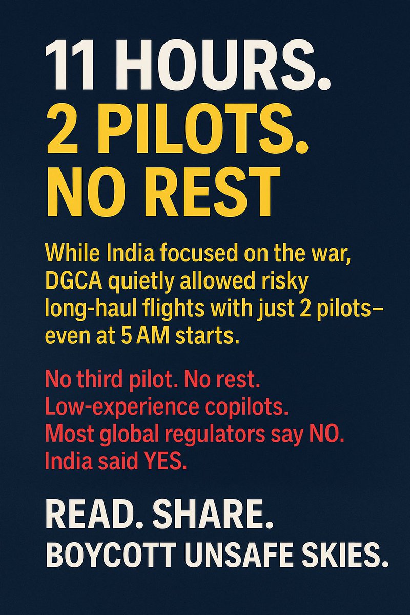 6ESinger157593's tweet image. Can you imagine being strapped upright in a seat for 11 hours starting early morning/late night, monitoring instruments and deciphering data, making life-or-death decisions—without a single chance to nap?

Now imagine doing that while your body begs for sleep and your judgment