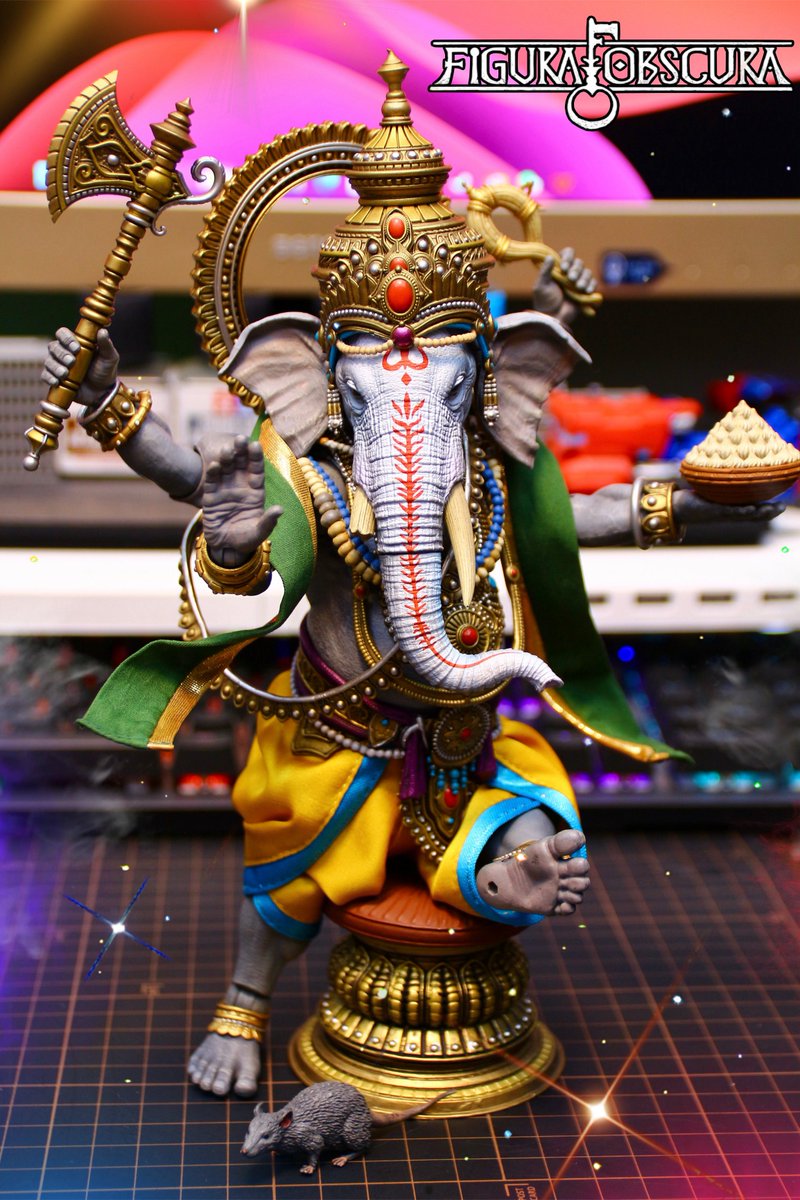Xue73008331's tweet photo. #mythiclegions #figuraobscura #ganesha #actionfigures #toy #toys #scratchthatfigureitch #toystagram #elephant #actionfigure #toyunboxing #fps #fyp #toyreview https://t.co/7pC239bo6T