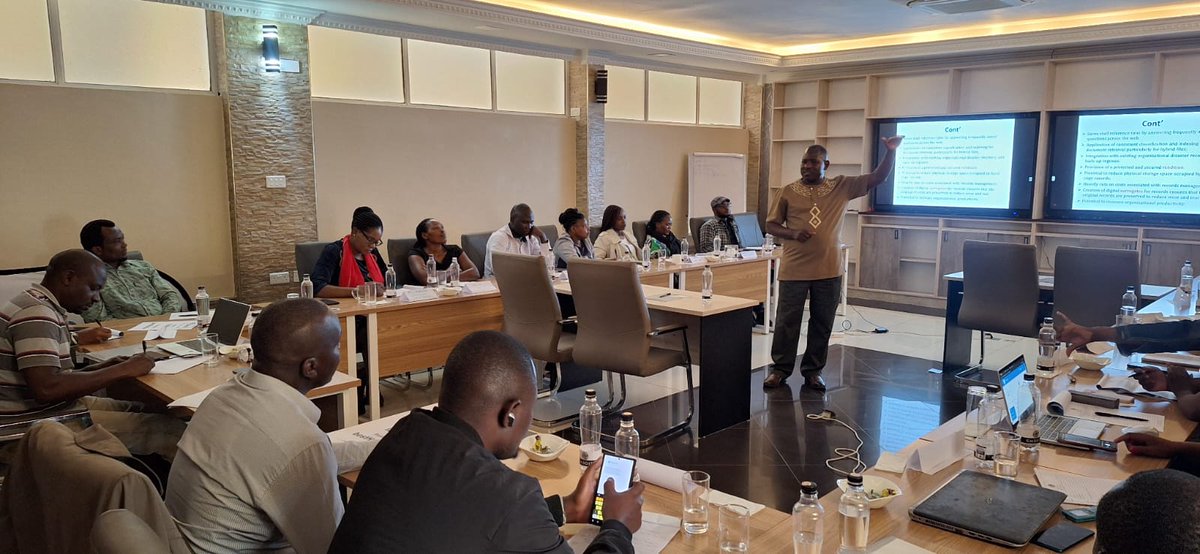 This week, we hosted professionals from all over #Kenya for an intensive Implementing Electronic Document and Records Management Systems (EDRMS) training—equipping them to turn ideas into impact through smart records management!

Missed it? Don’t worry—next up is our Automating