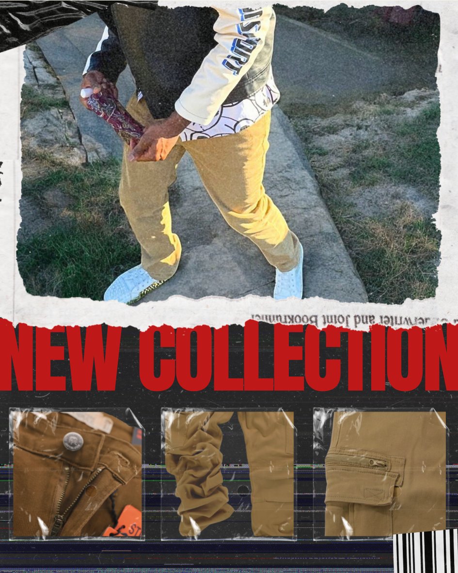 RefineryCo_'s tweet image. Cargo joggers with more pockets than problems.
Just how we like it.
#StreetwearEssentials #RRDrop #UtilityStyle