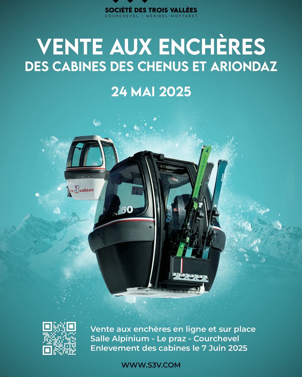 10 Days until the auction of the old Chênus and Ariondaz gondola cabins...

latania.co.uk/blog/2025/03/2…

#latania