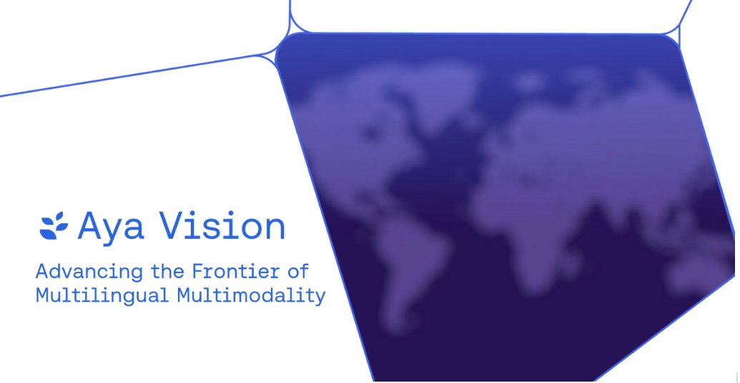 Excited to share our technical report on Aya Vision 🥳

We dive deep into what we learned, including:
🧱a synthetic multilingual data framework 
🏗️architecture, training recipe and insights
🧲cross-modal model merging
📊full eval on open-ended, multilingual, generative tasks