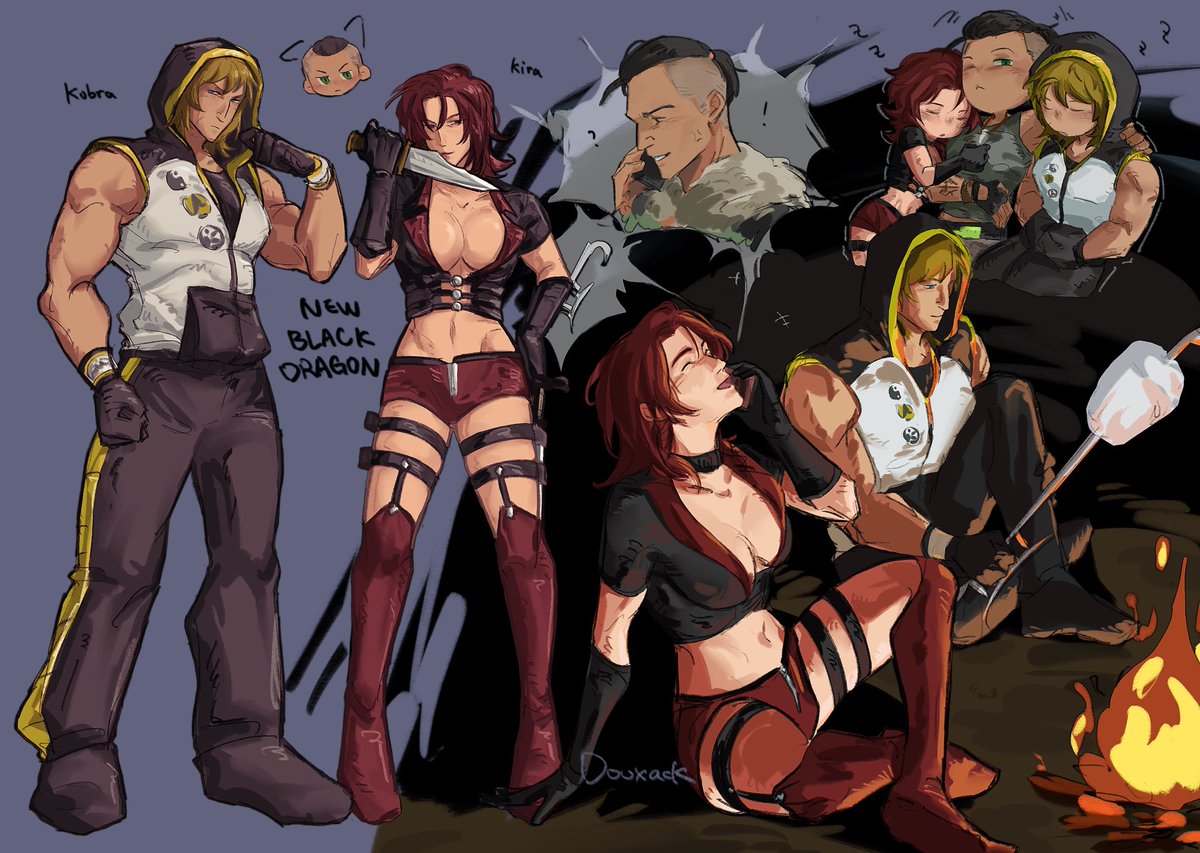 🎉🎉Happy birthday to me!!!
Here’s the New Black Dragon cake!!!!!

#Kabal #Kira #Kobra