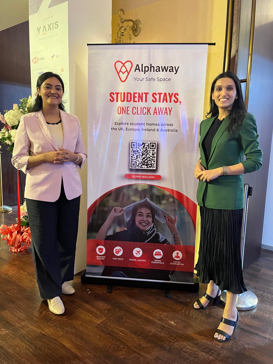 alphawayglobal's tweet photo. We’re still buzzing from an amazing weekend at the #GulfNewsEdufair!

Loved meeting students &amp; parents planning their study abroad journeys. Big thanks to @GulfNews &amp; our partners @YaxisOfficial for making it special. 🙌

📸 Swipe through some of our fav expo moments!

#Alphaway https://t.co/AZoI64pUVK