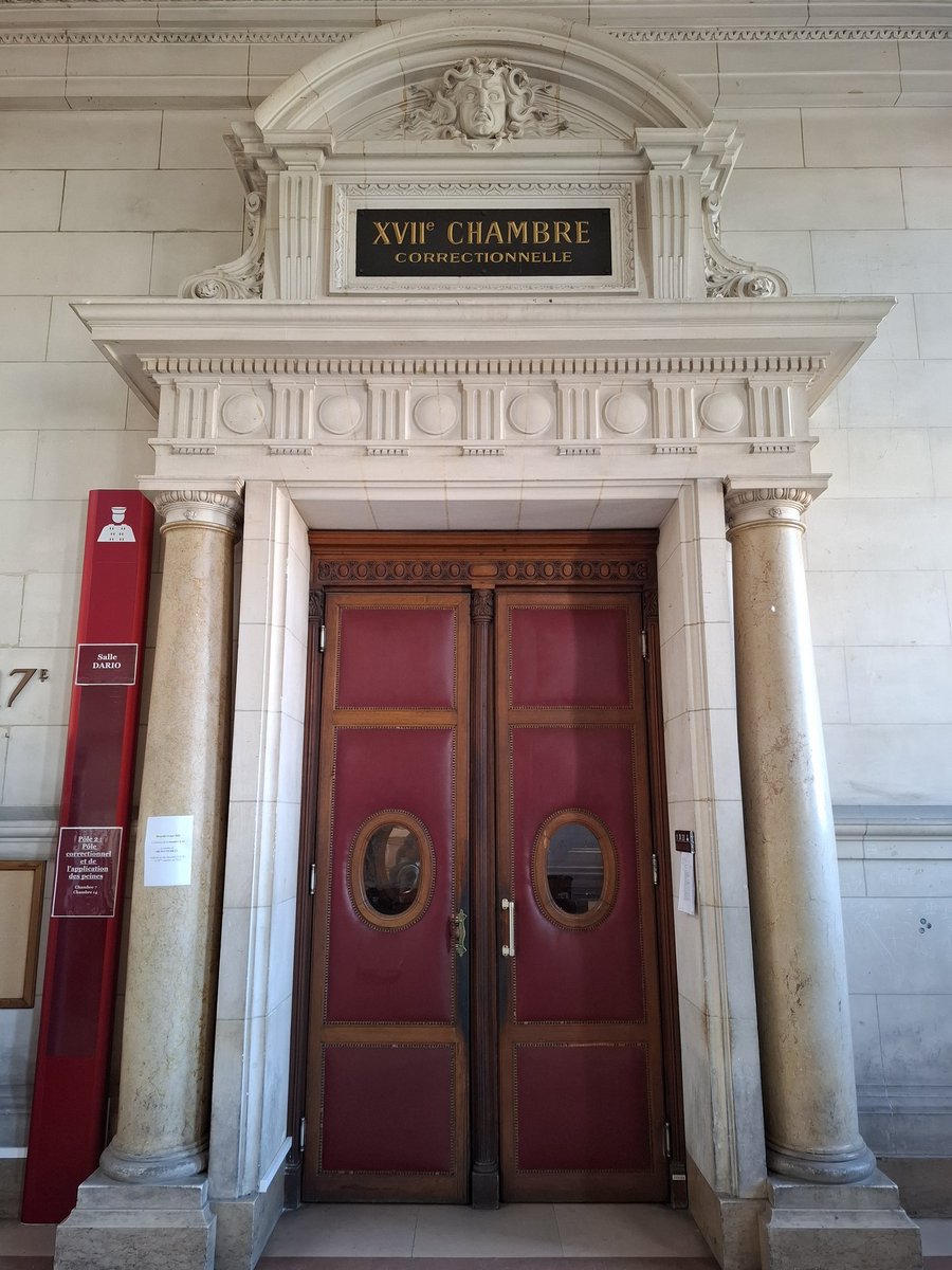 En reportage à la XVIIème Chambre Correctionnelle de Paris pour le procès en appel de Natacha Rey et Amandine Roy dans l'affaire JMT et BM.