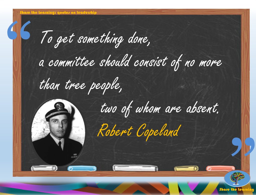 Why not form a committee?😅