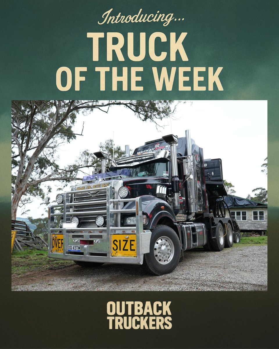 🚛 TRUCK OF THE WEEK 🚛 

Mackay and Son’s Mack — a tough unit that gets the big jobs done. From hauling houses to heavy loads, this rig handles it all with ease and looks sharp doing it. 💪 

Got a truck that turns heads? Send us your pics via DM🚨‼️ #TruckOfTheWeek!