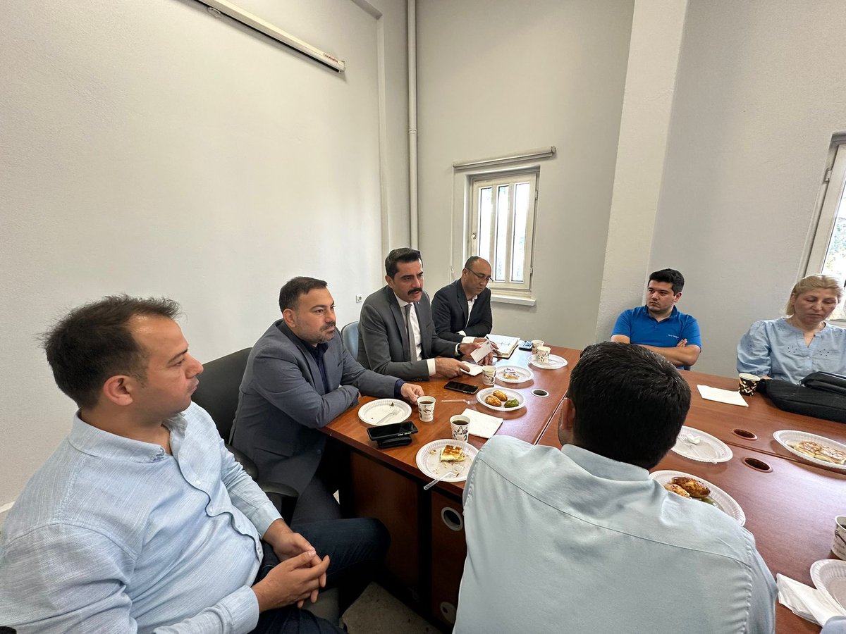 Mehmet ASLANGÖZ (@mehmetaslangoz) on Twitter photo Tarsus TTelekom ofisinde çalışan üyelerimizi ziyaret ederek istişarelerde bulunduk.
Teşkilatımızın yaptırmış olduğu hediyeleri kıymetli üyelerimize dağıtımını gerçekleştirdik.
İnsana Sevgi,Emeğe Saygı
#63yıl 🧿
<a href="/TurkiyeHaberis/">T.Haber-İş Sendikası</a>
<a href="/THS_ADANA_SUBE/">TÜRKİYE HABER-İS ADANA</a>
#herdaimuyelerimizlegucluyuz Tarsus TTelekom ofisinde çalışan üyelerimizi ziyaret ederek istişarelerde bulunduk.
Teşkilatımızın yaptırmış olduğu hediyeleri kıymetli üyelerimize dağıtımını gerçekleştirdik.
İnsana Sevgi,Emeğe Saygı
#63yıl 🧿
<a href="/TurkiyeHaberis/">T.Haber-İş Sendikası</a>
<a href="/THS_ADANA_SUBE/">TÜRKİYE HABER-İS ADANA</a>
#herdaimuyelerimizlegucluyuz
