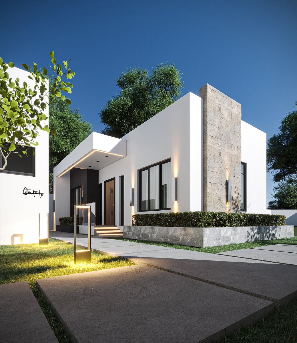Just a two bedroom design.