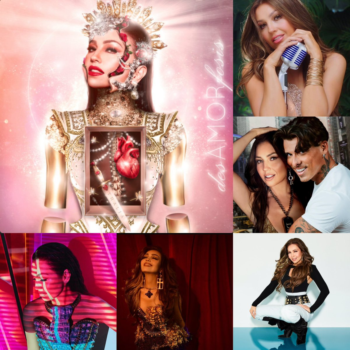 #SabiasQue Hoy hace 4 años, <a href="/thalia/">Thalia</a> lanzó ‘𝒹𝑒𝓈AMOR𝒻𝑜𝓈𝒾𝓈’? 🗡️ Incluye 6 colaboraciones 💿 . Es una verdadera joya este álbum! Recordemos esta hermosa era de metamorfosis 💗. 
open.spotify.com/album/5x6WtKft…