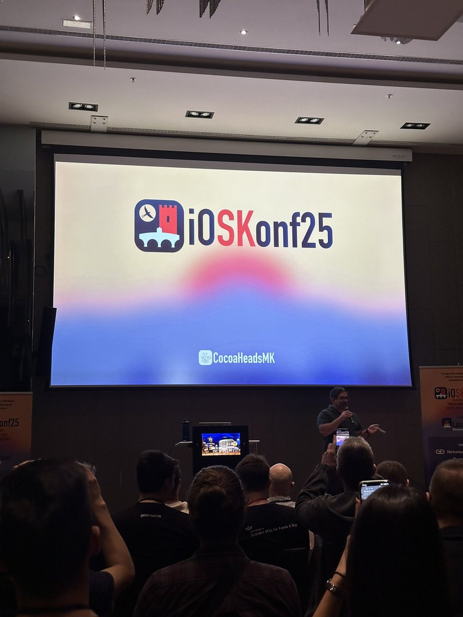 iOSKonf is kicking off 🙌 #iOSKonf25