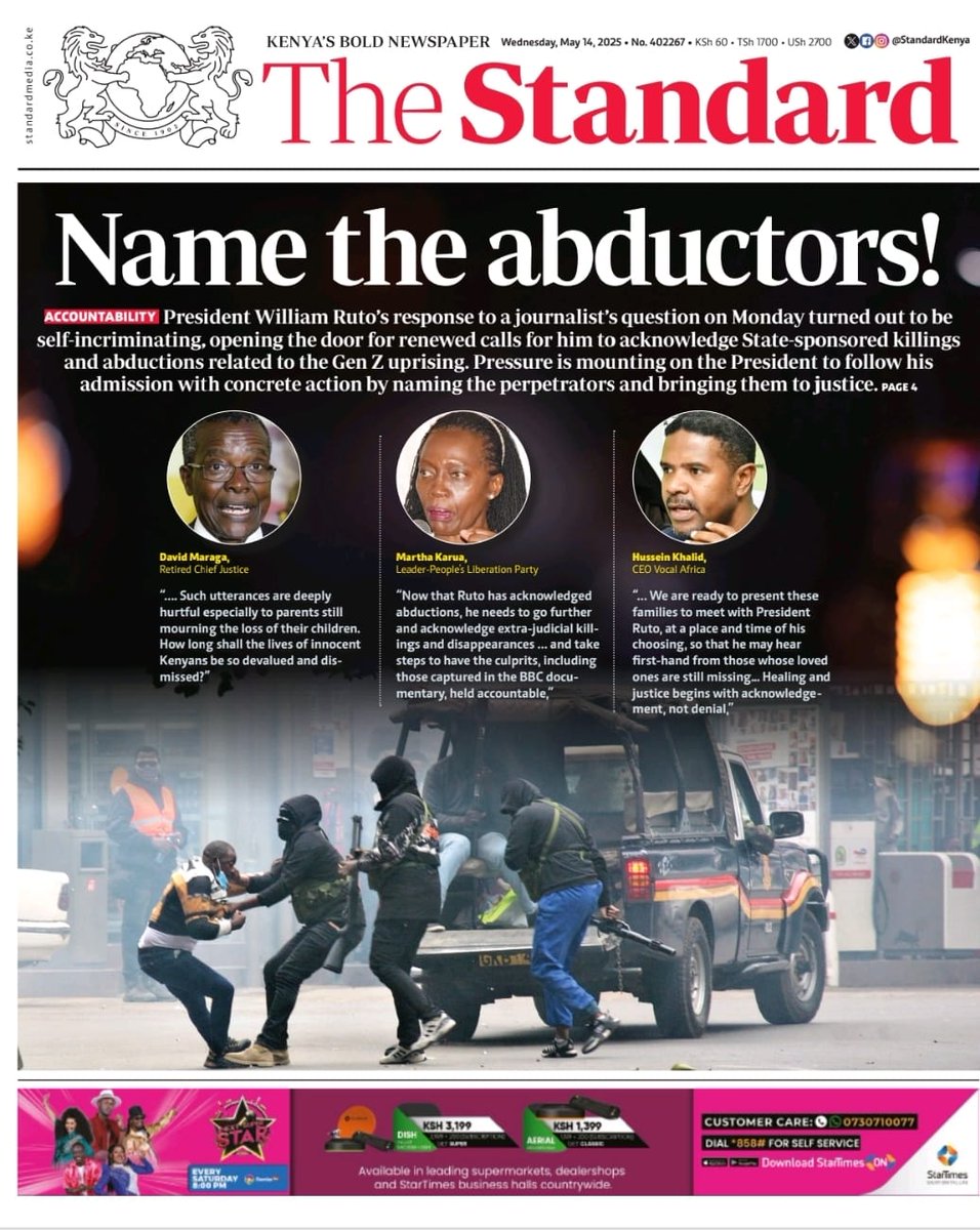 He just confirmed what I’ve been saying all along! What was so difficult about simply acknowledging that these were state-sponsored killings and abductions, and putting a stop to them sooner?