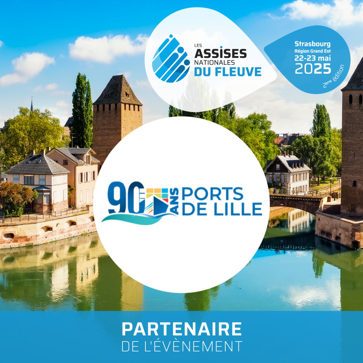 [PARTENAIRE] Ports de Lille, 3e port intérieur de France, acteur clé d’une logistique durable dans les Hauts-de-France. 12 sites, 300 000 m² d’espaces, des solutions au service de la transition.
📍 portsdelille.com
📅 RDV les 22 &amp; 23 mai à Strasbourg #ANF2025