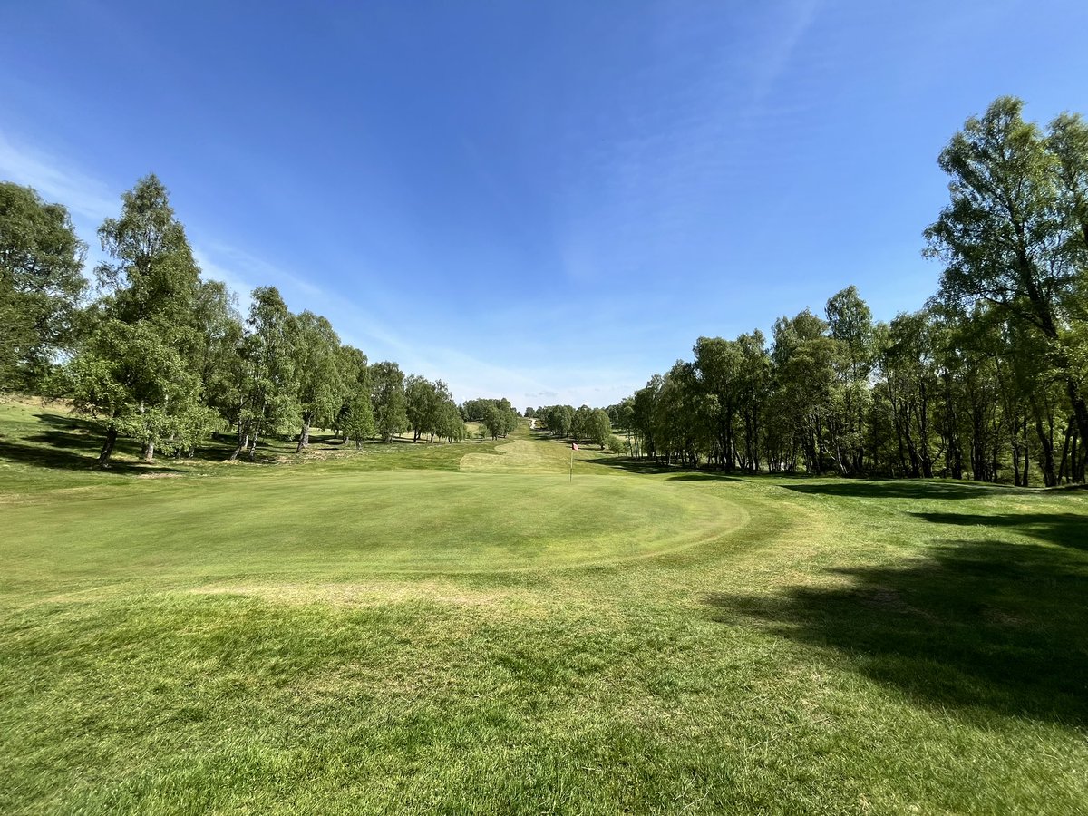 Course taking shape ahead of the seniors open! Really starting to firm up! 🔥🔥🔥