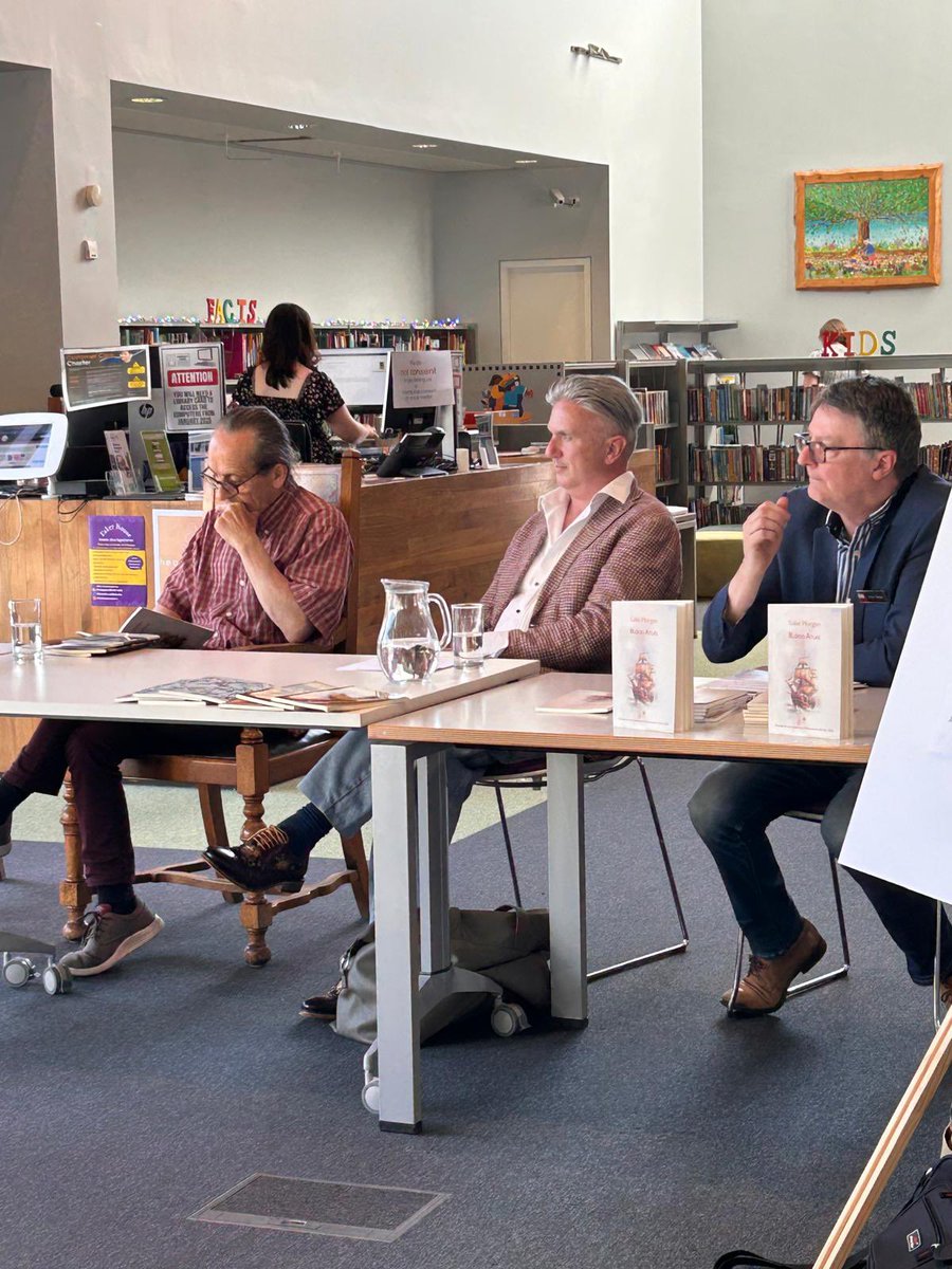 Damien B. Donnelly (@deuxiemepeau) on Twitter photo What a joy and honour to read alongside <a href="/AmyBarry12/">Amy A Barry</a> <a href="/LukeMorganPoet/">Luke Morgan</a> & Gerry Boland yesterday in Athlone as part of the <a href="/AllIrelandDram1/">RTÉ All IrelandDrama</a> festival
Thanks for Amy for the pics, more on the way & thanks to all who came to the library to listen to us instead of chilling in the sun🙏 What a joy and honour to read alongside <a href="/AmyBarry12/">Amy A Barry</a> <a href="/LukeMorganPoet/">Luke Morgan</a> & Gerry Boland yesterday in Athlone as part of the <a href="/AllIrelandDram1/">RTÉ All IrelandDrama</a> festival
Thanks for Amy for the pics, more on the way & thanks to all who came to the library to listen to us instead of chilling in the sun🙏
