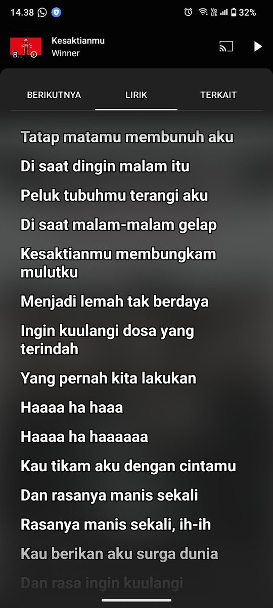 nanda_intan's tweet photo. @AnakTakoyaki Dibesarkan dengan lagu ini. 
masih jaman dahsyat, inbox https://t.co/pd9pYgXFbl