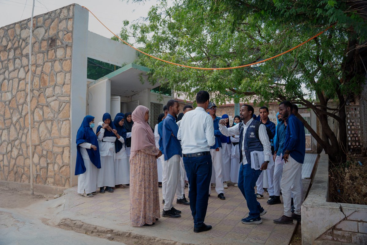 WHOSom's tweet photo. This is part of @WHOSom’s broader commitment to strengthening health systems &amp; building person-centered emergency responses across Somalia. We are grateful to all CFE funding partners, with special thanks to @GermanyinSOM @NorwayInSomalia @Irish_Aid for their contributions. https://t.co/hsVFXi4vEI