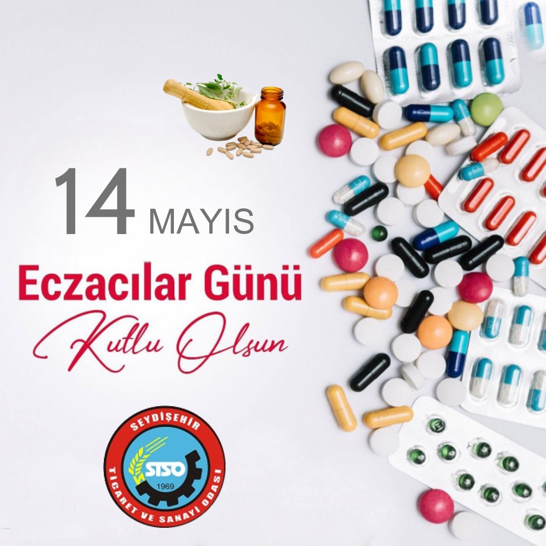 Halk sağlığının korunmasında önemli bir yere sahip olan, ilacın güvenli ve doğru kullanımını sağlayarak sağlık sistemine büyük katkı sunan tüm eczacılarımızın 14 Mayıs Eczacılık Günü’nü en içten dileklerimle kutluyorum..
Cemal Küçük
Seydişehir Ticaret ve Sanayi Odası Başkanı