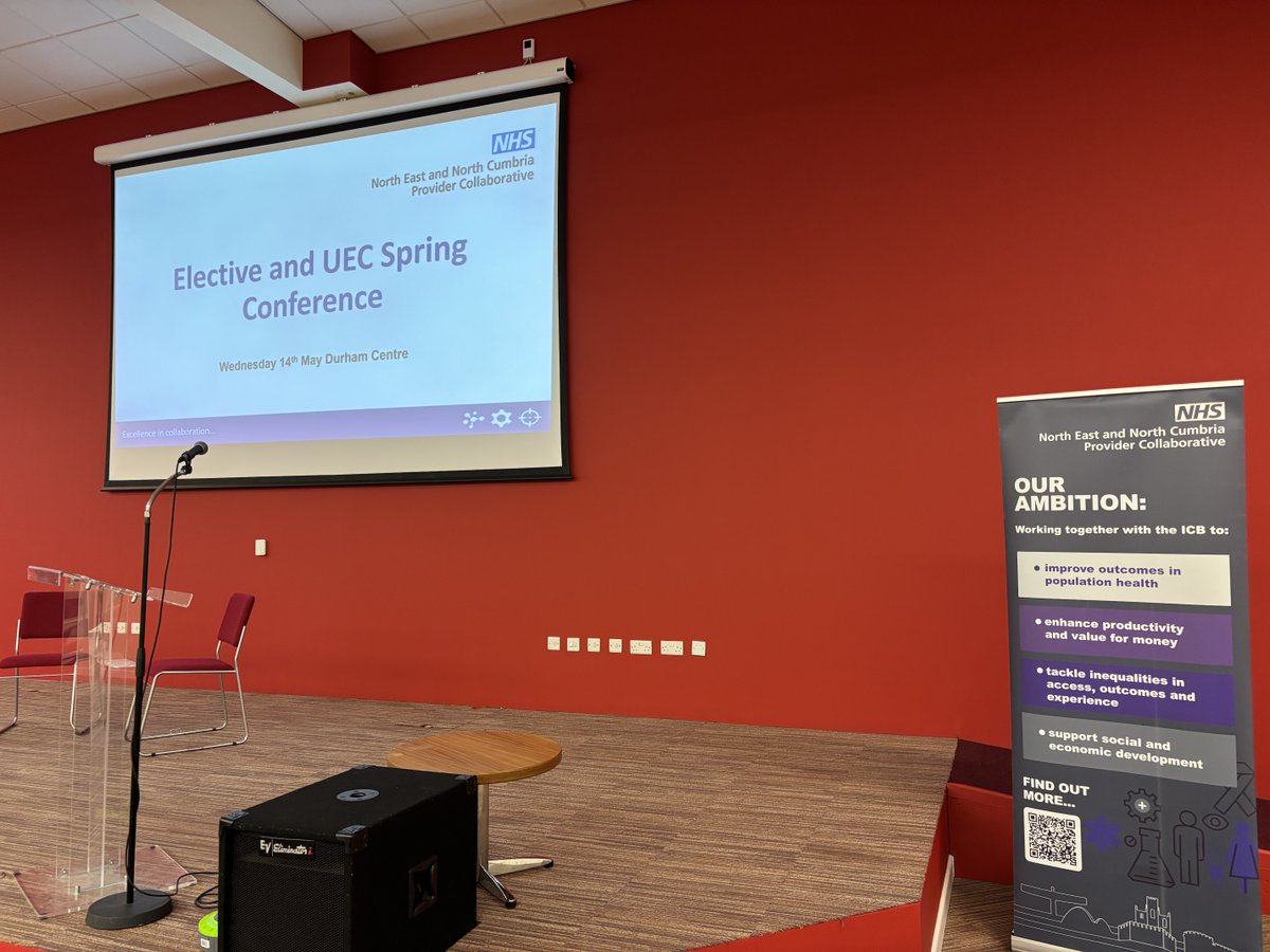 NENC Provider Collaborative (@nencproviders) on Twitter photo 🎉 Today we're proud to host the first annual NENC Elective & UEC Spring Conference!
Live from The Durham Centre with colleagues from across the <a href="/NENC_NHS/">North East and North Cumbria NHS</a>, we're reflecting on a year of progress and collaboration.
🎤 Keynotes from Sir Jim Mackey & Professor Tim Briggs. 🎉 Today we're proud to host the first annual NENC Elective & UEC Spring Conference!
Live from The Durham Centre with colleagues from across the <a href="/NENC_NHS/">North East and North Cumbria NHS</a>, we're reflecting on a year of progress and collaboration.
🎤 Keynotes from Sir Jim Mackey & Professor Tim Briggs.