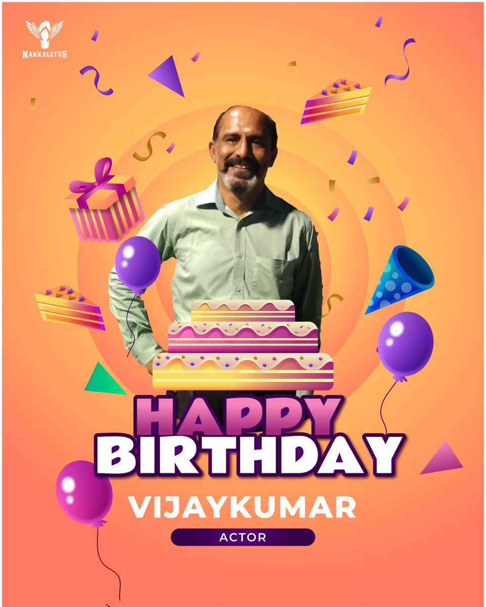 Wishing you a very happy birthday and continued success in all that you do. May the year ahead bring you both personal and professional growth. Happy Birthday Vijaykumar. 

#happybirthday #birthday #birthdaywishes #nakkalites_family💙