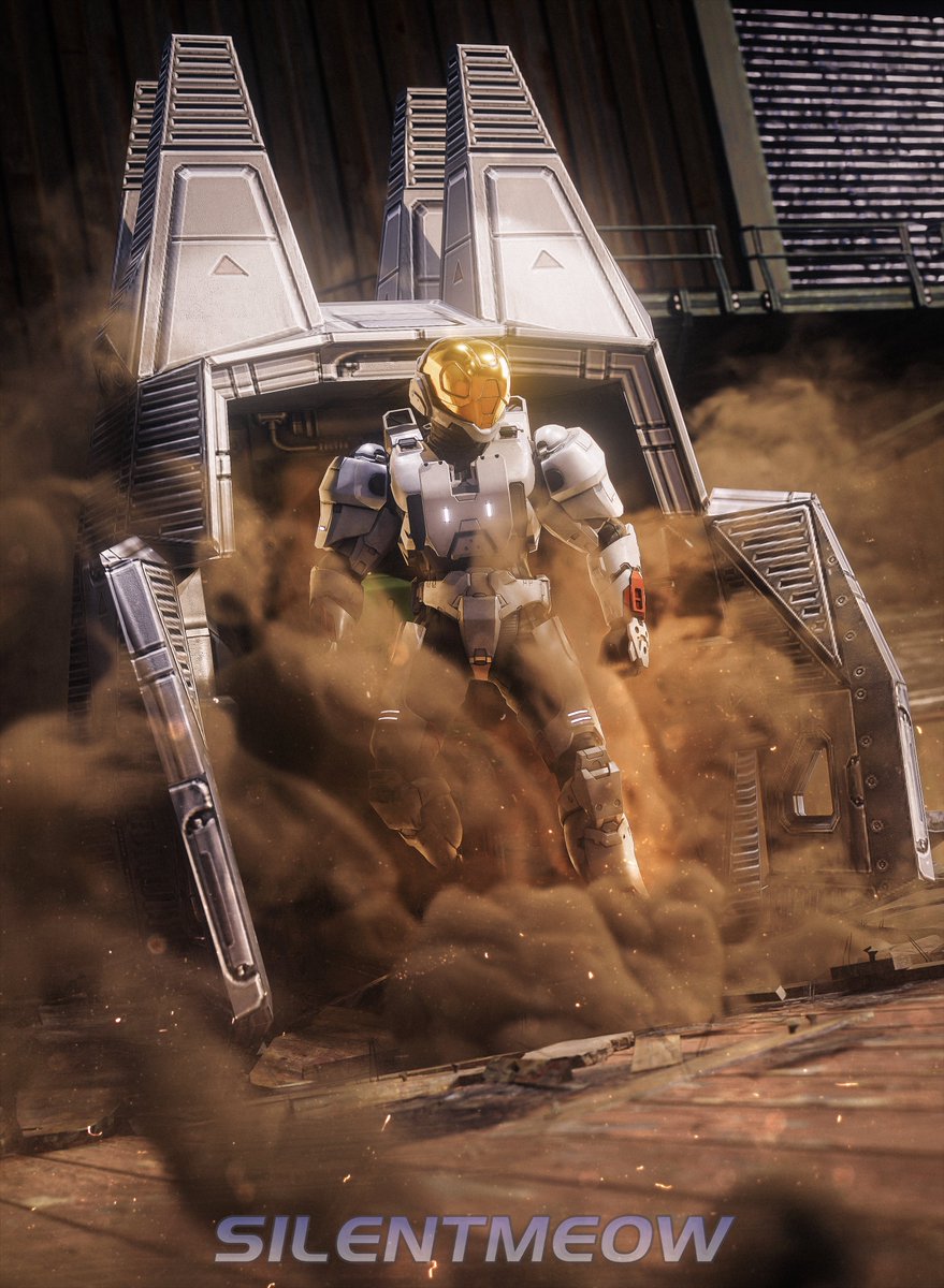 Silent1Meow's tweet image. "Sic 'em"

- Rendered in Blender 4.3 Cycles -
- Composited in Blender/Photoshop -
- All likes and reposts are appreciated -

#Halo #HaloInfinite #HaloSpotlight #Blender3d #b3d