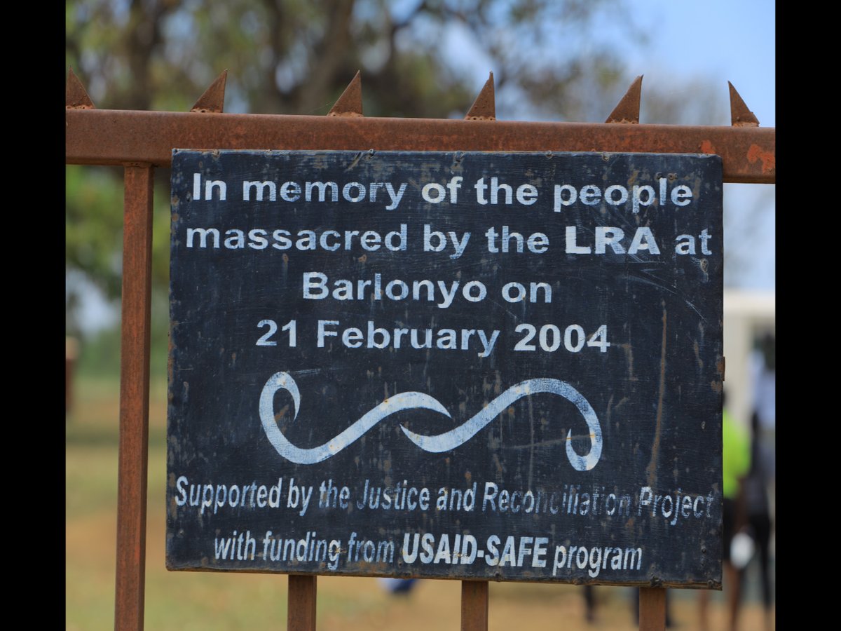 beckersempebwa's tweet image. The Barlonyo Memorial Site also known as Barlonyo Monument site is a mass grave where 301 civilian who were massacred by the Lord Resistance Army on 2004-02-21 were buried. The monument was raised in memory of the people who were manslaughtered. @TellYourStoryUg