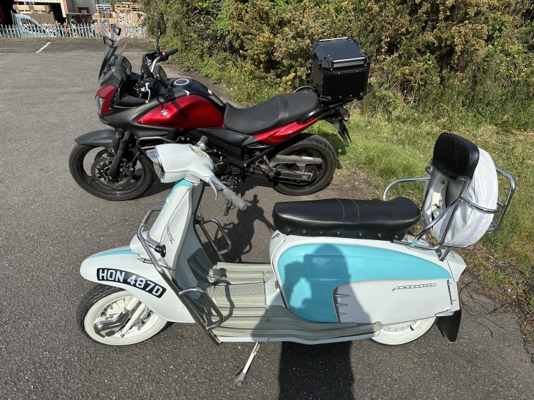 As the sun’s decided to come out, some of our toolmakers have decided to bring in their bikes! The bike on the left belongs to Ian Hodson, while the Lambretta next to it belongs to Phil Lovatt. #easyrider #tooling #injectionmoulding #manufacturing #ukmfg #ncgcam