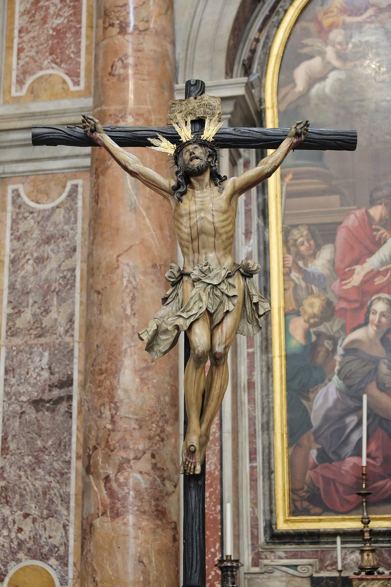El Santísimo Cristo de la Expiración de Sevilla, y María Santísima de la Esperanza de Málaga ya se encuentran en culto en la Basílica de San Pedro del Vaticano.

Las Sagradas Imágenes podrán visitarse desde hoy miércoles 14, hasta el próximo viernes 16 de mayo.

#ProcesionRoma25