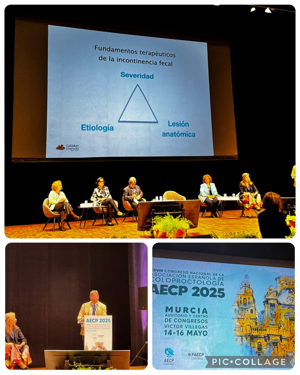 #incontinencia365dias
#XXVIIIcongresonacional
<a href="/AECP_FAECP/">AECP</a> #Murcia #incontinenciafecal #esfinteroplastia #FernandoJimenez <a href="/AECP_FAECP/">AECP</a>