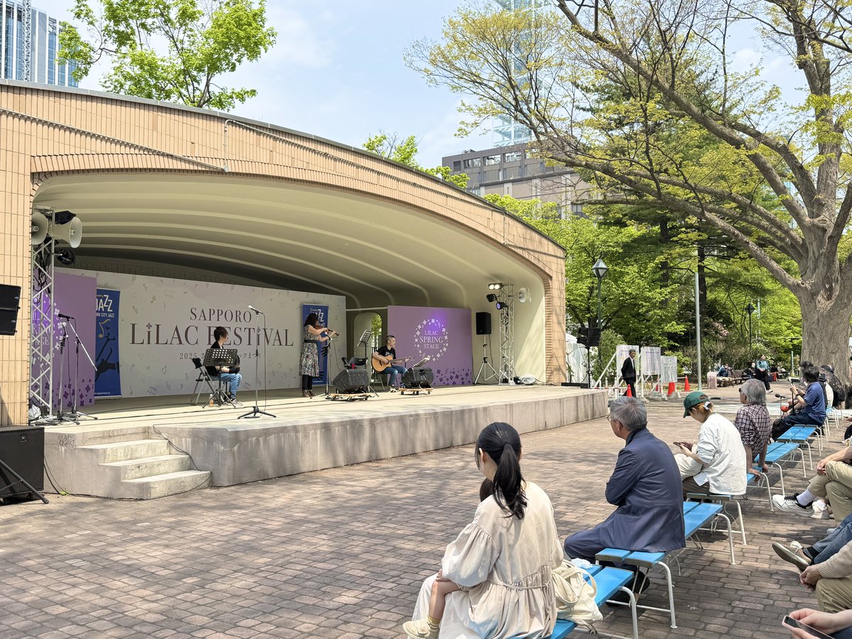 welcomesapporo's tweet photo. 🌸さっぽろライラックまつり開幕🌸
本日5/14(水)、大通公園を会場に初夏の札幌のイベント開幕です！

●大通会場：大通公園西5丁目～7丁目
2025年５月14日（水）～25日（日）

5丁目：5月14日(水)～5月18日(日)
6・7丁目：5月14日(水)～5月25日(日) 
https://t.co/PsYU8pR8Jk https://t.co/dwZLN4MNUy