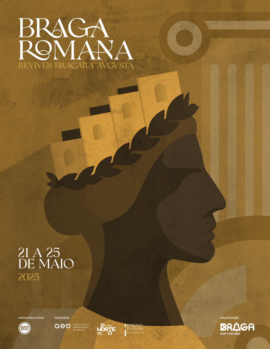 O programa da Braga Romana já está disponível!
Convidamo-lo a uma viagem à antiga civitas de Bracara Augusta. Conheça as nossas origens e partilhe a paixão pela história. Em Braga, o passado desvendará novos futuros.

Conheça toda a programação em t.ly/CV9Qi