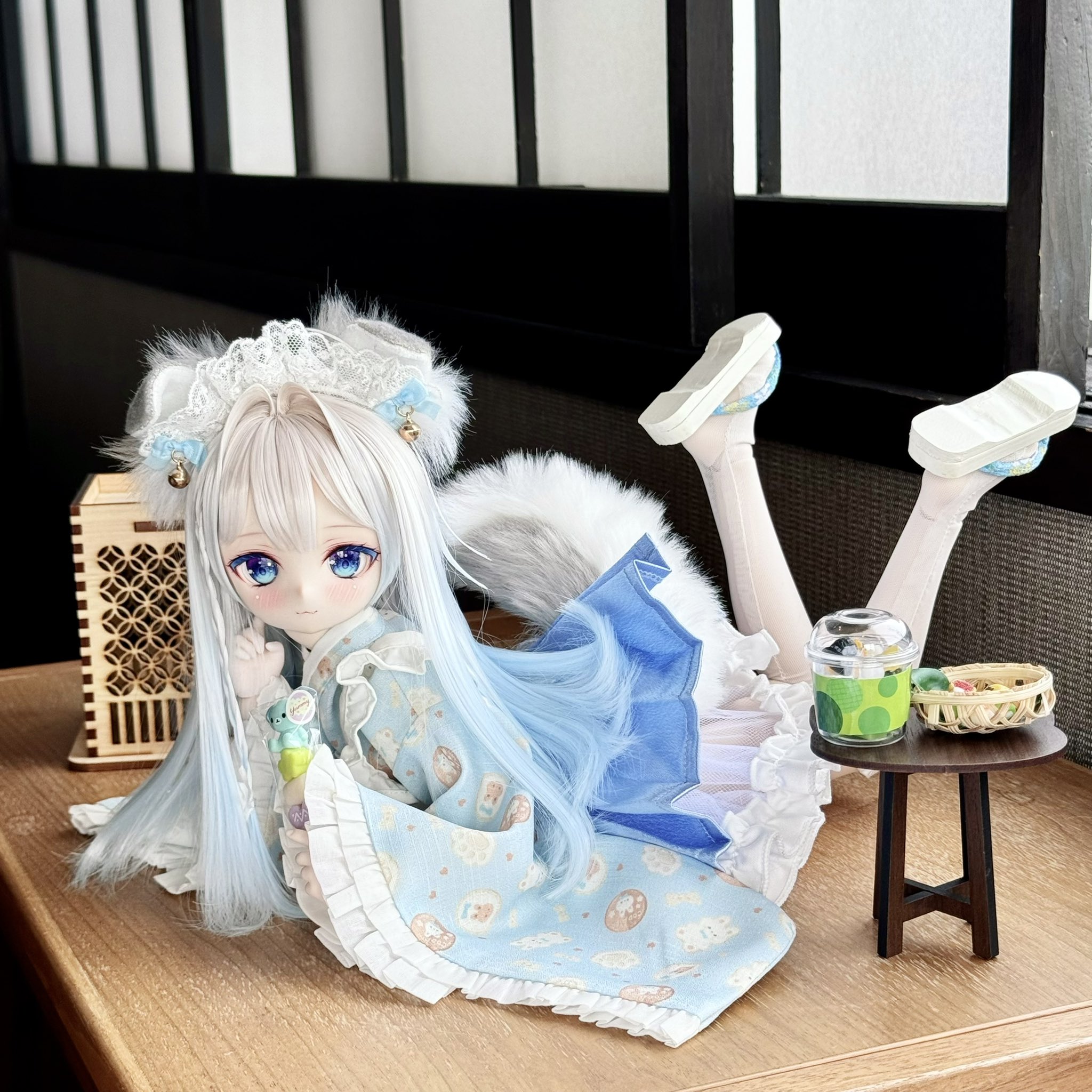 MDD/OF:薔薇と薄荷のティータイム：木茶動物園様製 A-24-01-03