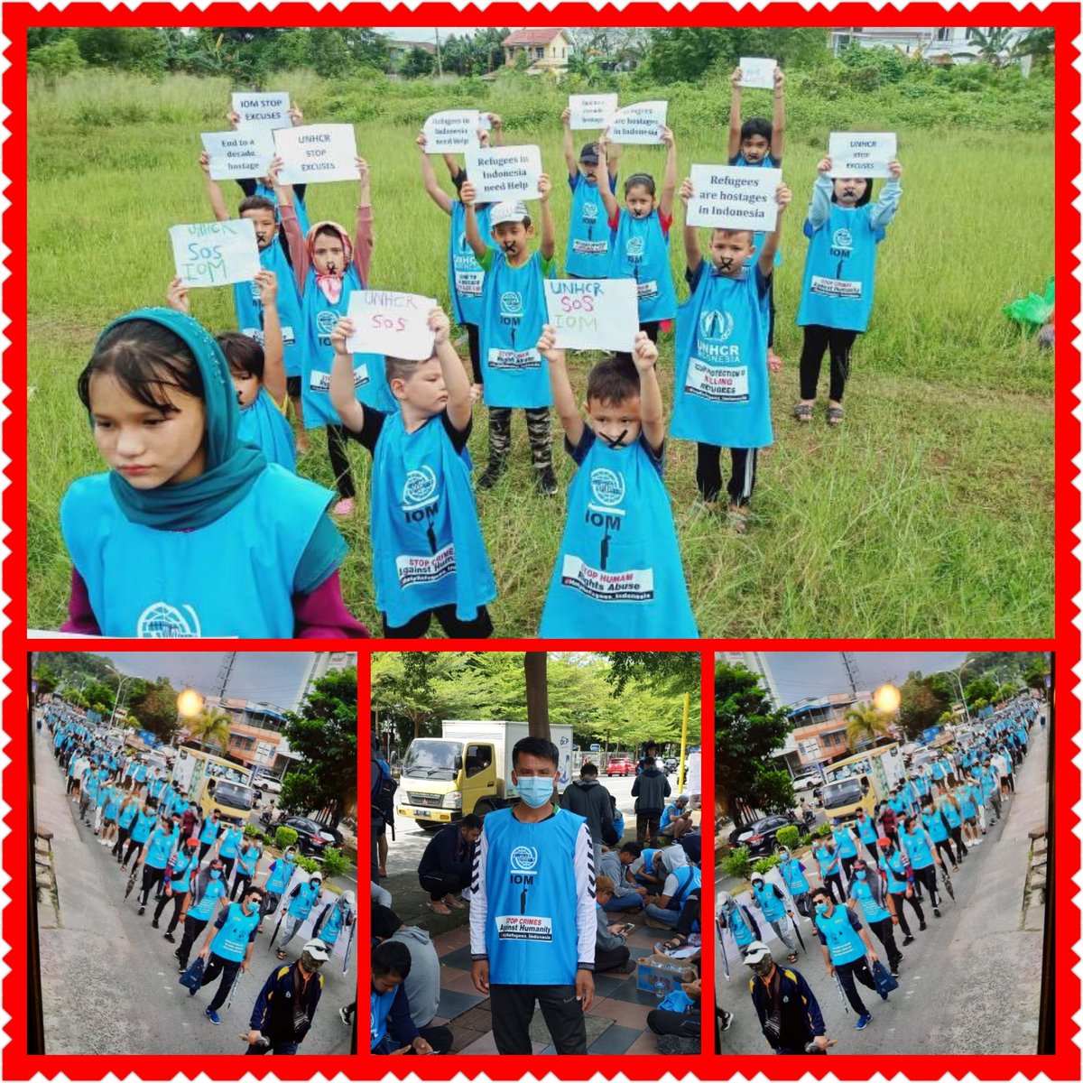 They lost thier childhood in Indonesia but let not to lost thier youth too.
کودکان هزاره در اندونزی، کودکی خود را از دست دادند، باید نگذاریم که جوانی آنها هم گرفته شود.
#StopHazaraGenocide 
#End13YearsInLimbo_Indonesia