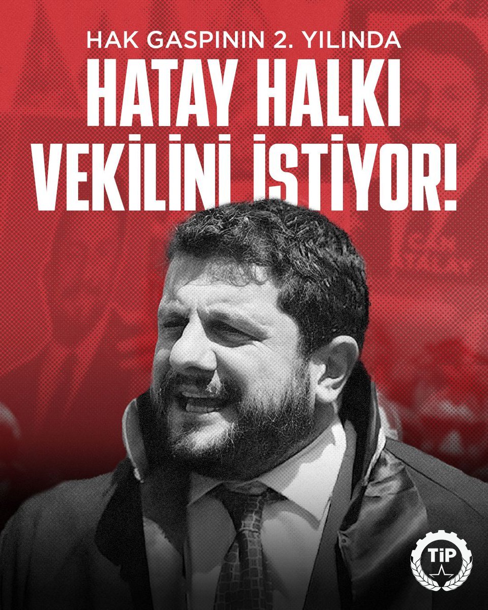 Can Atalay iki yıl önce bugün Hatay halkının iradesiyle Türkiye İşçi Partisi’nden milletvekili seçildi.

Seçim kurulu tarafından mazbatası verildi, TBMM tarafından milletvekili kaydı yapılarak kendisine oda tahsis edildi, özlük hakları verildi.

Tabelasında mahkeme yazan ve