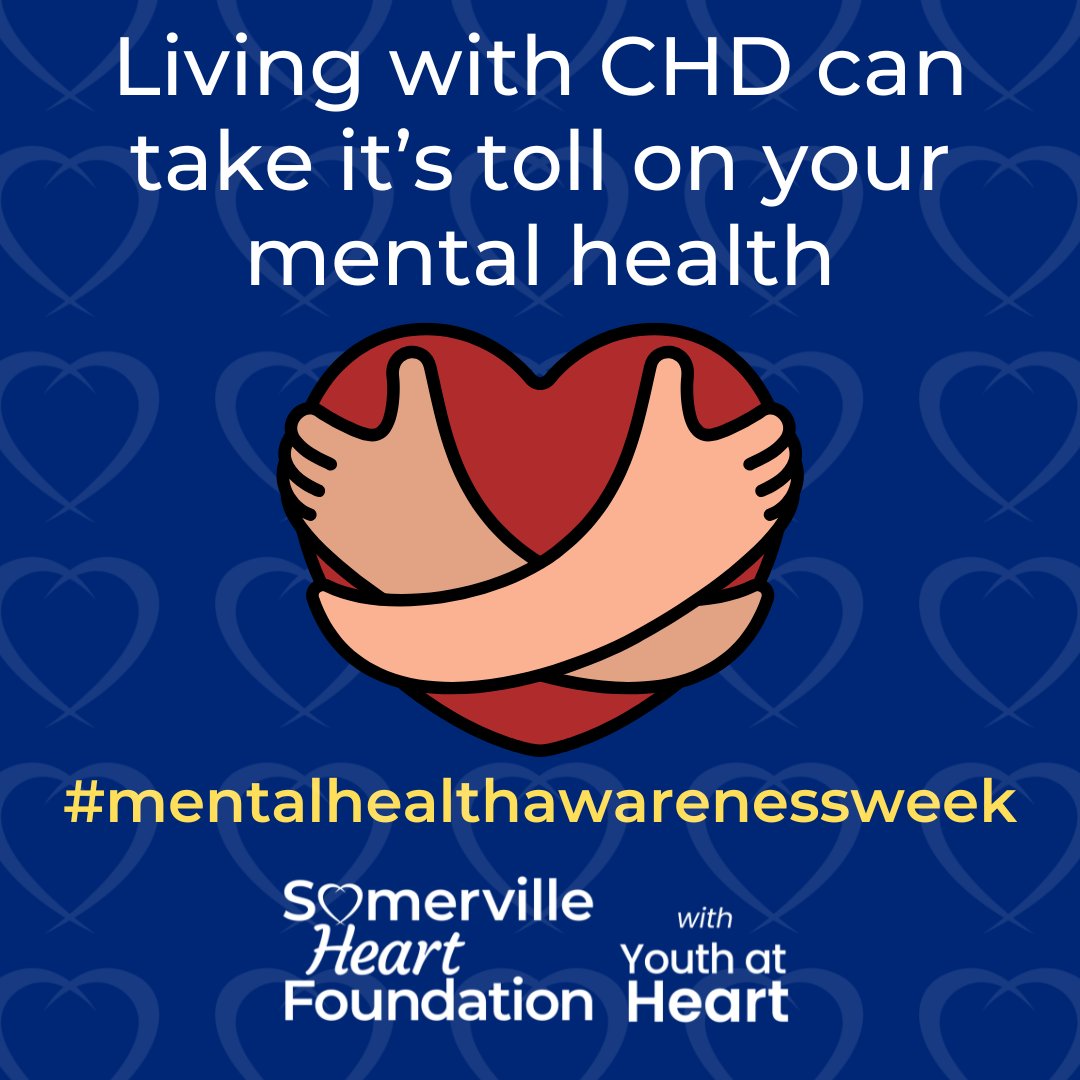 🧠 It’s Mental Health Awareness Week

Living with CHD often means facing emotional challenges like anxiety, depression, or PTSD. 

We offer free counselling support for our members. Contact the SHF office if you would benefit from talking to one of our counsellors.