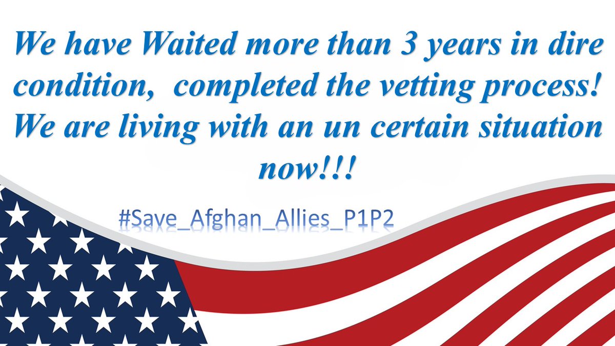 Forgetting Allies!
Afghan P1/P2 Applicans who risked everything for the U.S. are now stranded in Pakistan under dire conditions. The U.S. must fulfill its moral obligation—resume USRAP P1/P2 processing immediately. #Save_Afghan_Allies_P1P2